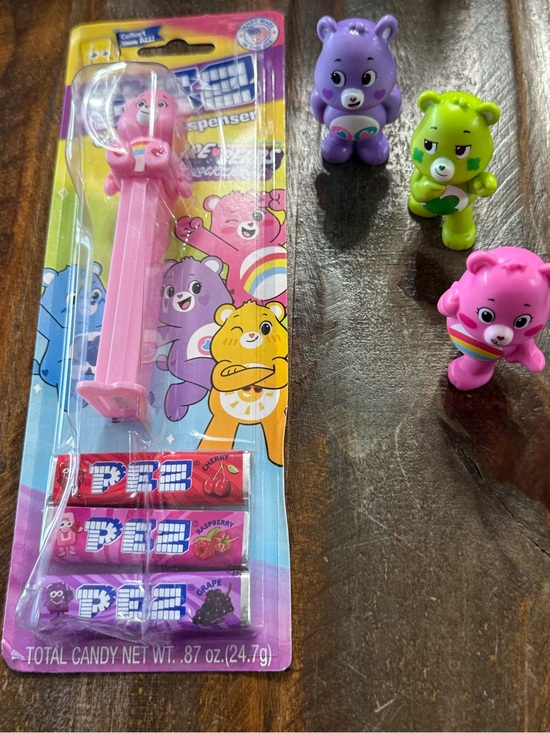 Care Bears Other - Care Bears Cheer Bear PEZ Candy Dispenser Mini Figure Lot of 4 NIB